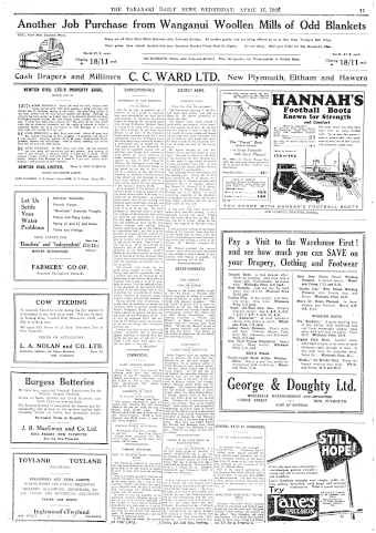 Issue page