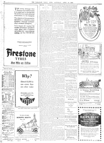 Issue page