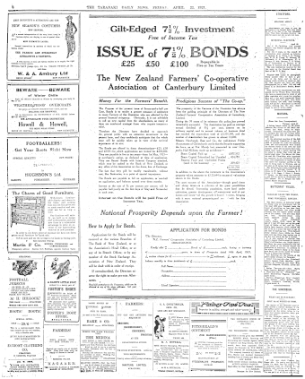 Issue page