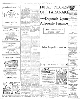 Issue page