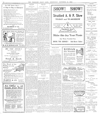 Issue page