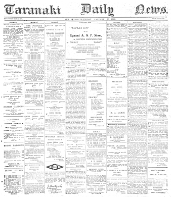 Issue page