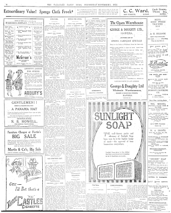 Issue page