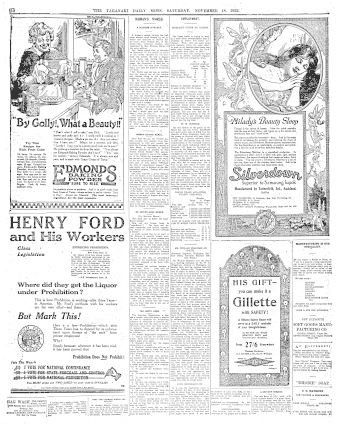 Issue page