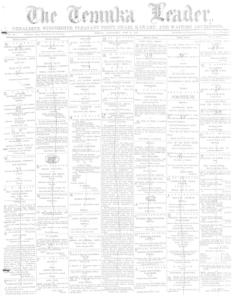 Issue page
