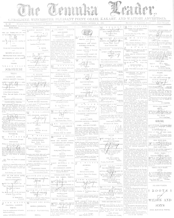 Issue page