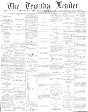 Issue page