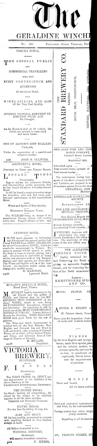 Issue page