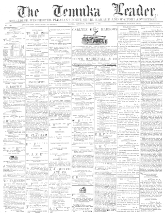 Issue page