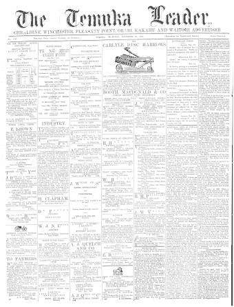 Issue page