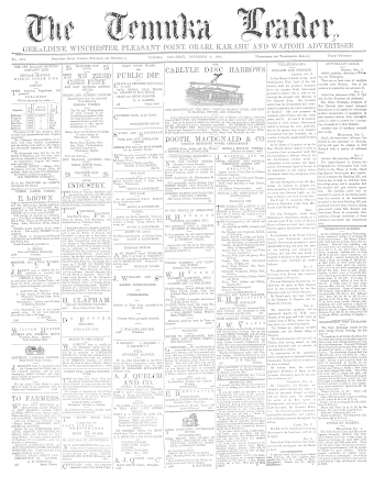 Issue page