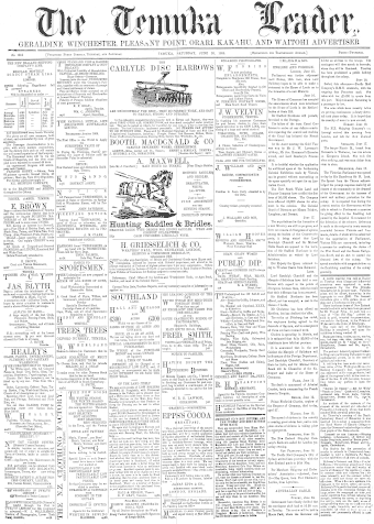 Issue page
