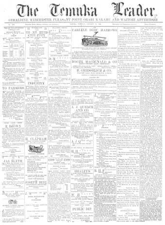 Issue page