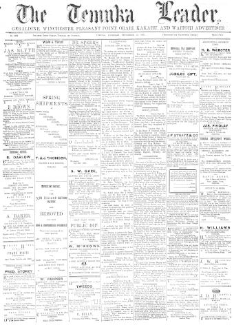 Issue page