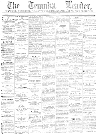 Issue page
