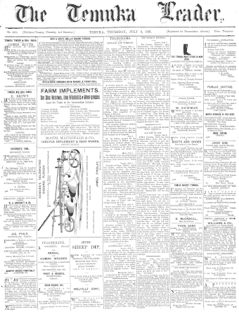 Issue page