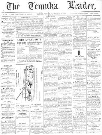 Issue page