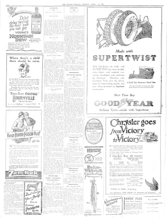 Issue page