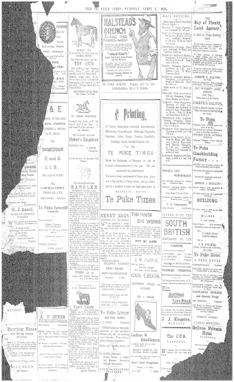 Issue page