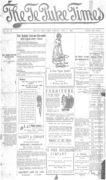 Issue page