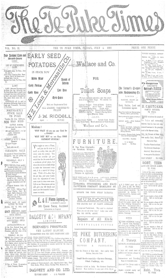 Issue page