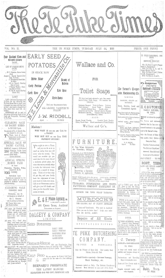 Issue page