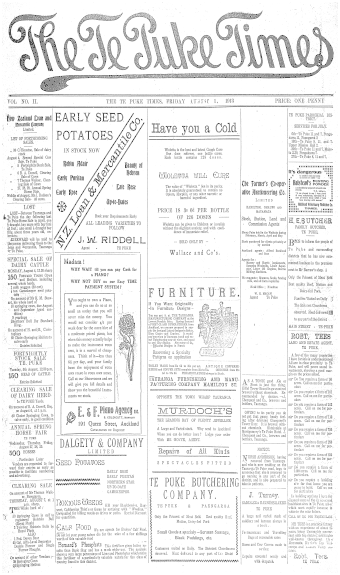 Issue page