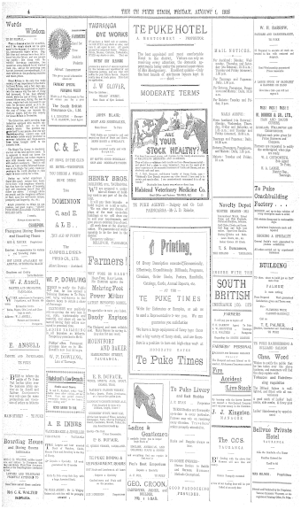 Issue page