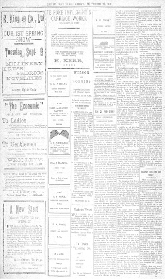 Issue page