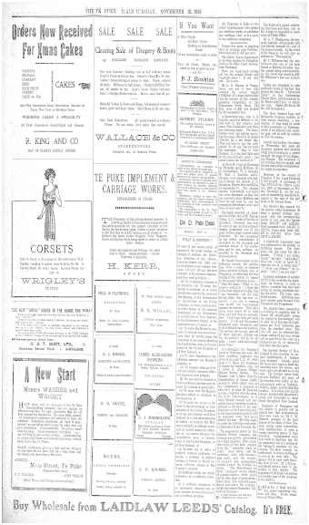 Issue page