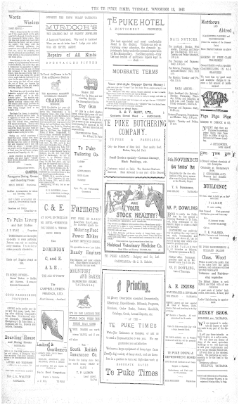Issue page
