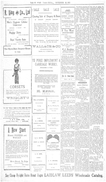 Issue page