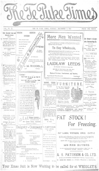 Issue page