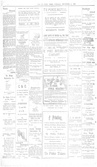 Issue page