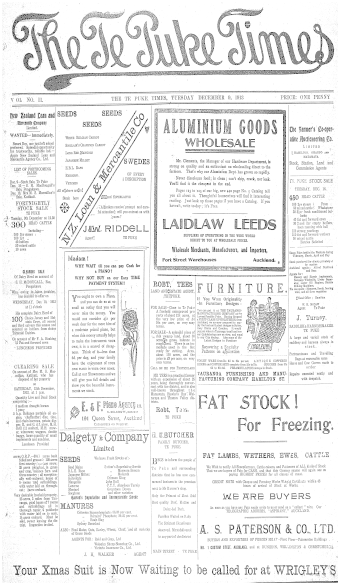 Issue page