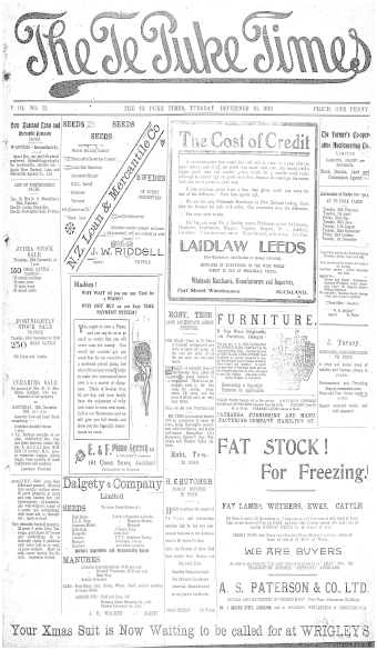 Issue page