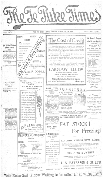 Issue page