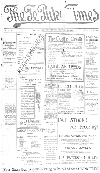 Issue page