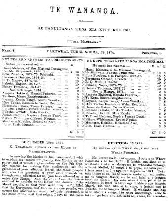 Issue page