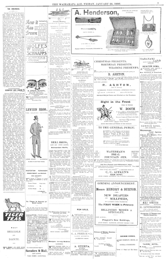 Issue page