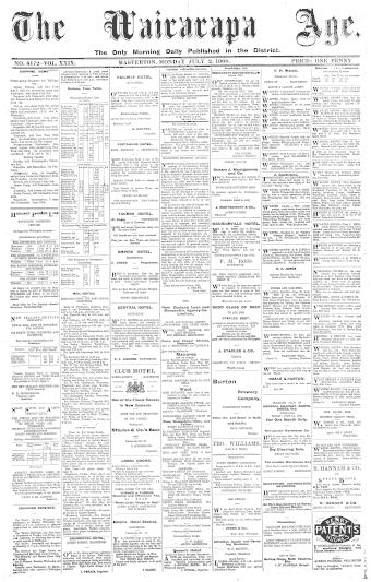 Issue page