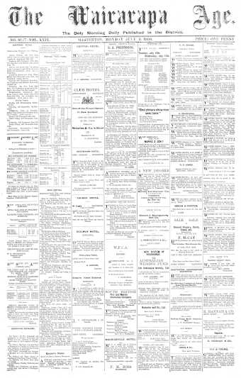 Issue page
