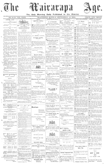 Issue page