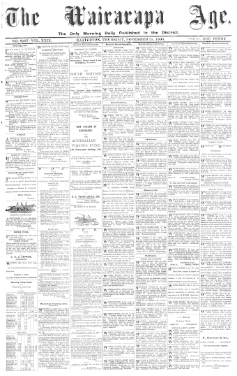 Issue page