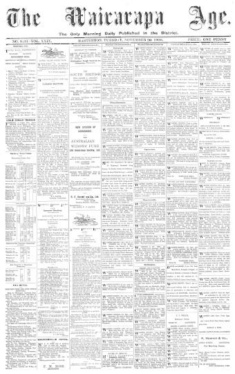 Issue page