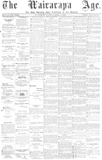 Issue page