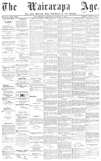 Issue page