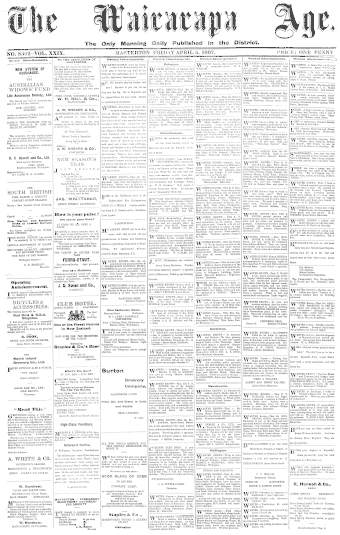 Issue page