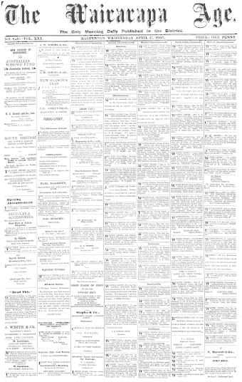 Issue page