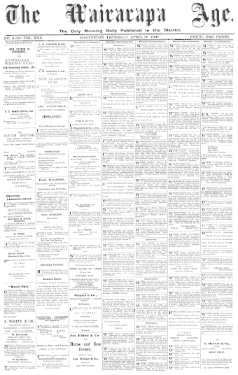 Issue page